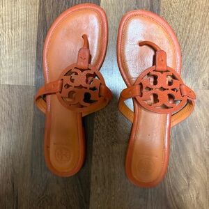 Tory Burch Vibrant Orange Sandals